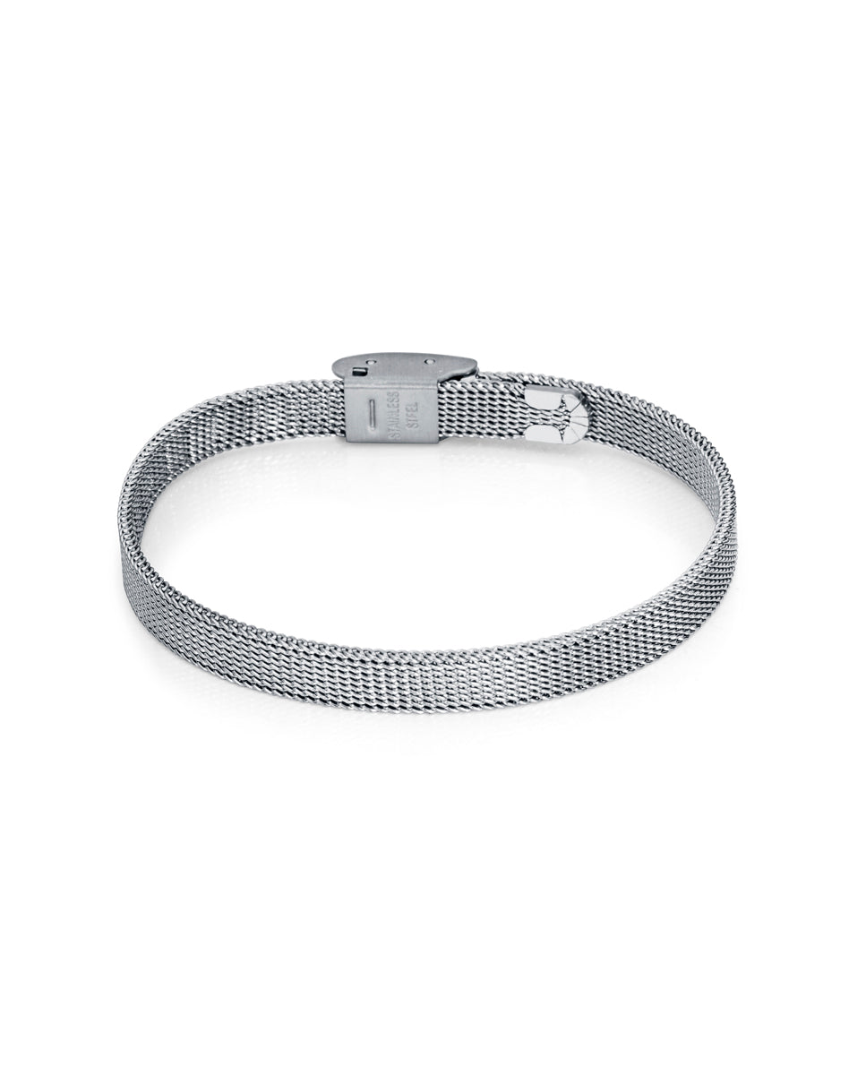 Pulsera SWEET de esterilla de acero personalizable para niña